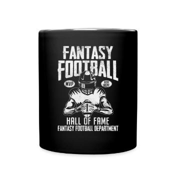 Fantasy Football Hall Of Fame Draft Kickers Drôle - Mug uni - noir - Devant