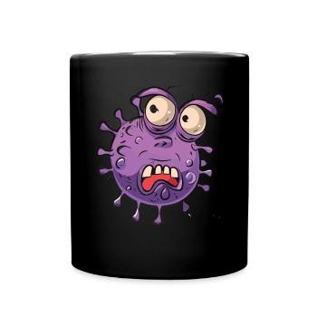 Hand sanitizer Hand washing - Full Colour Mug - black - Front