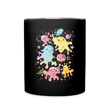 Hand sanitizer Hand washing - Full Colour Mug - black - Front