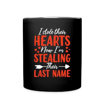Funny Adoption Gotcha Adopting Child Foster Care - Full Colour Mug - black - Front