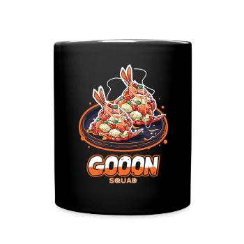 Chinese Food Crab Rangoon Meme Lustig - Tasse einfarbig - Schwarz - Vorne