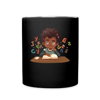 phonemisPhonemische Bewusstseinswissenschaft - Tasse einfarbig - Schwarz - Vorne