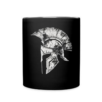 Tenue de fête Toga drôle - Mug uni - noir - Devant