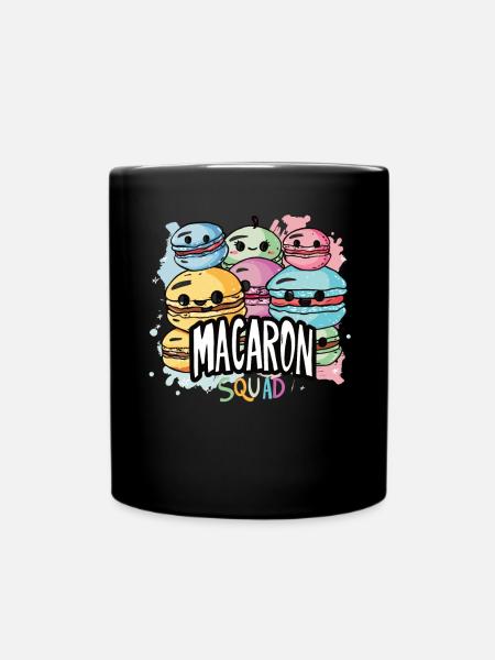 Macaron-liebhaber Macaron Baker - Tasse einfarbig - Schwarz