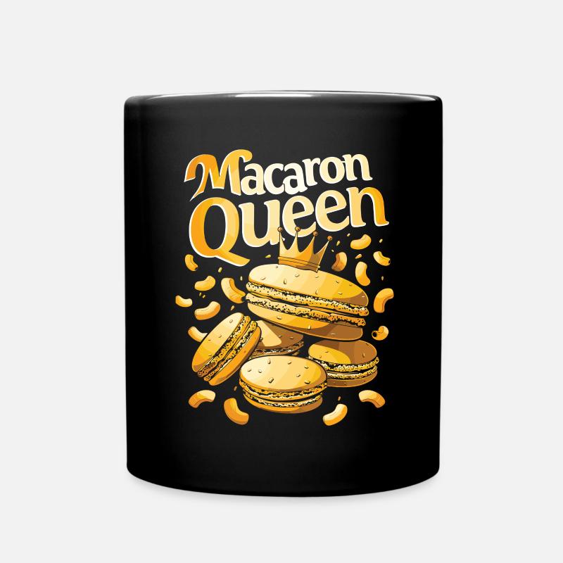 Macaron-liebhaber Macaron Baker - Tasse einfarbig - Schwarz