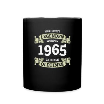 De vraies légendes sont nées en 1965 pour son 60e anniversaire - Mug uni - noir - Devant