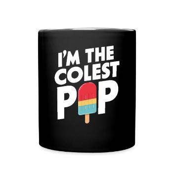 Je suis le plus cool Pop Drôle Dessert glacé Été - Mug uni - noir - Devant