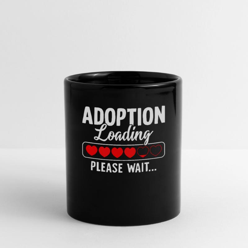 Adoption Loading Please Wait Funny Adoption Full Colour Mug