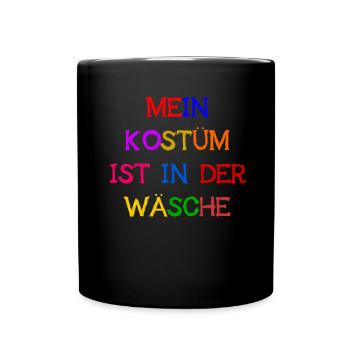 Carnival Costume Women's Gift Carnival Carnival - Full Colour Mug - black - Front