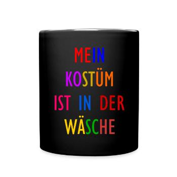 Carnival Costume Women's Gift Carnival Carnival - Full Colour Mug - black - Front