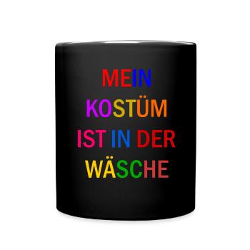 Carnival Costume Women's Gift Carnival Carnival - Full Colour Mug - black - Front