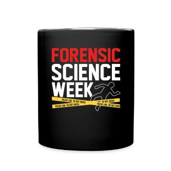 Science médico-légale Criminologie Médico-légale amusante - Mug uni - noir - Devant