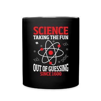 Enlever le plaisir de deviner la science de laboratoire amusante - Mug uni - noir - Devant