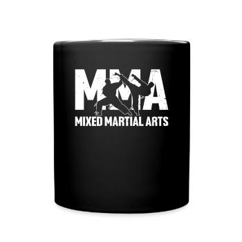 MMA Combattant Grappling Sport de combat Mixte Martial - Mug uni - noir - Devant