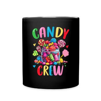 Candy Crew Sweeth Tooth confiserie Funny Candy - Mug uni - noir - Devant