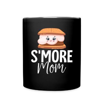Smore Mom Graham Crackers Drôle Grillé - Mug uni - noir - Devant