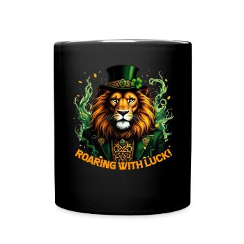Rugir de chance - Mug uni - noir - Devant