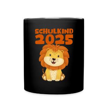 Écolier 2025 Inscription des jeunes filles à l’école 2025 Décoration - Mug uni - noir - Devant