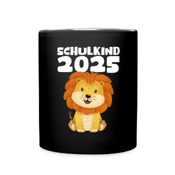 Écolier 2025 Inscription des jeunes filles à l’école 2025 Décoration - Mug uni - noir - Devant