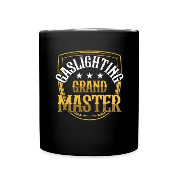True Professional Gaslighting - Full Colour Mug - black - Front