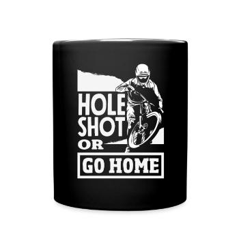 Gravel Bike Cyclocross With Cyclocross - Full Colour Mug - black - Front
