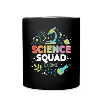 Science Squad Scientifique de laboratoire scientifique drôle - Mug uni - noir - Devant