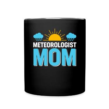 Météorologue Maman Appréciation Météorologie - Mug uni - noir - Devant