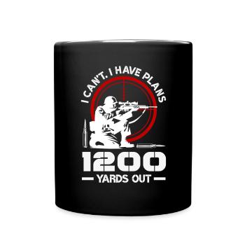 Chat Gras Gros Chat Humour Mème - Mug uni - noir - Devant