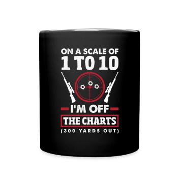 Cat Fat Fat Cat Humor Meme - Full Colour Mug - black - Front