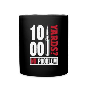 Cat Fat Fat Cat Humor Meme - Full Colour Mug - black - Front