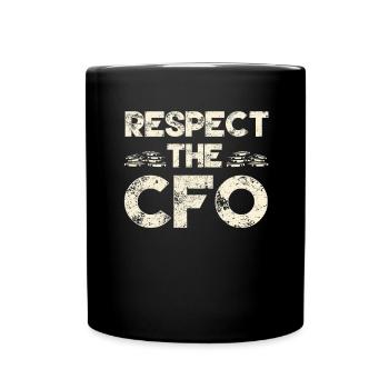 Lustiger Zitat Steuerberater Unternehmer - Tasse einfarbig - Schwarz - Vorne