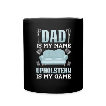 Restorer Upholstered Furniture - Full Colour Mug - black - Front