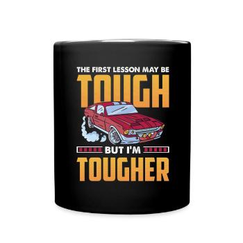 Driving School Driving Instructor - Full Colour Mug - black - Front