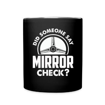 Driving School Driving Instructor - Full Colour Mug - black - Front