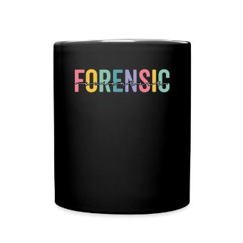 Enquêteur judiciaire Enquêteur de scène de crime - Mug uni - noir - Devant