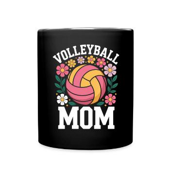 volley-ball dire drôle de cadeau de volley-ball - Mug uni - noir - Devant
