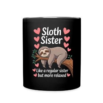 Paresseux Dire, Paresseux, Drôle, Cadeau Paresseux - Mug uni - noir - Devant