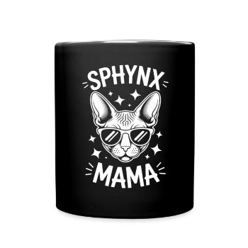 Sphynx Cat Saying Funny Sphynx Cat Gift - Full Colour Mug - black - Front