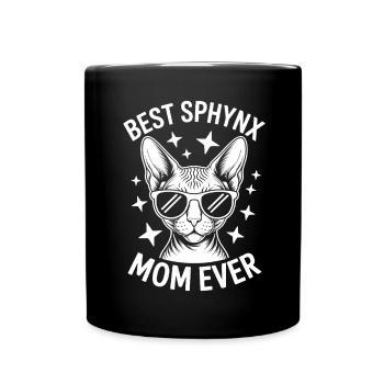 Sphynx Cat Saying Funny Sphynx Cat Gift - Full Colour Mug - black - Front