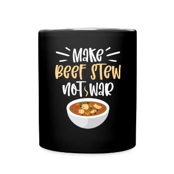 Funny Thanksgiving Food -fans Meme - Full Colour Mug - black - Front