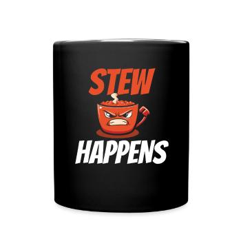 Nourriture drôle de Thanksgiving -fans Meme - Mug uni - noir - Devant