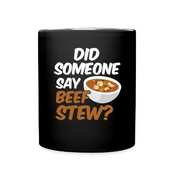 Funny Thanksgiving Food -fans Meme - Full Colour Mug - black - Front