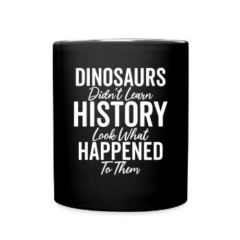 Histoire drôle Études sociales Professeur d’histoire - Mug uni - noir - Devant