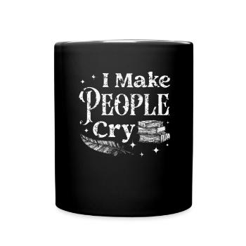 Écrivain Auteur de romans - Mug uni - noir - Devant