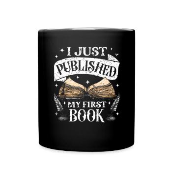 Écrivain Auteur de romans - Mug uni - noir - Devant