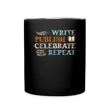 Écrivain Auteur de romans - Mug uni - noir - Devant