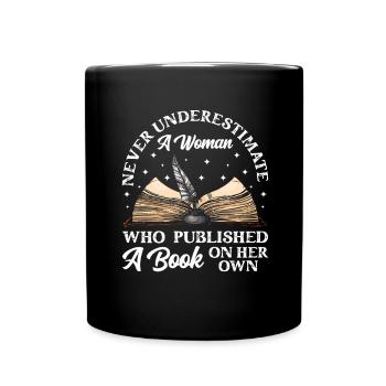 Écrivain Auteur de romans - Mug uni - noir - Devant