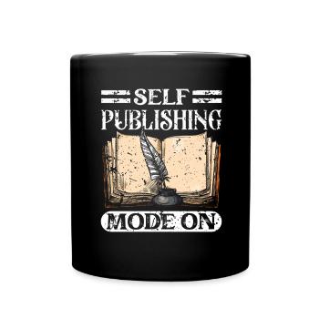 Écrivain Auteur de romans - Mug uni - noir - Devant