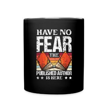 Writer Writing Novels Author - Full Colour Mug - black - Front