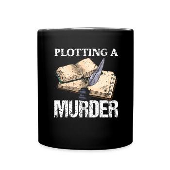 Écrivain Auteur de romans - Mug uni - noir - Devant